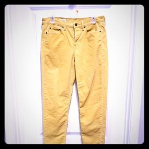 Preloved Gap Cords in gold